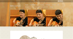 Desktop Screenshot of beth-hamon-music.com